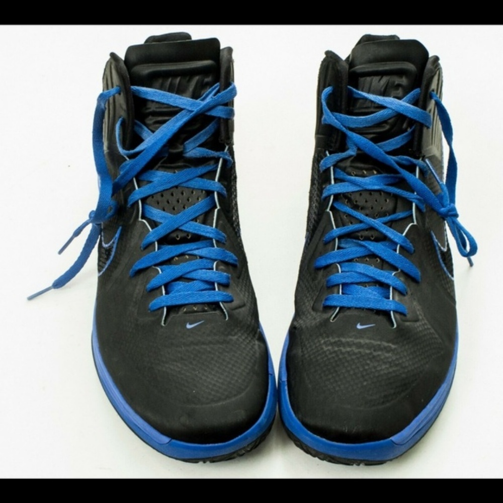 Nike Lunar Hypergamer Shoes RARE Black